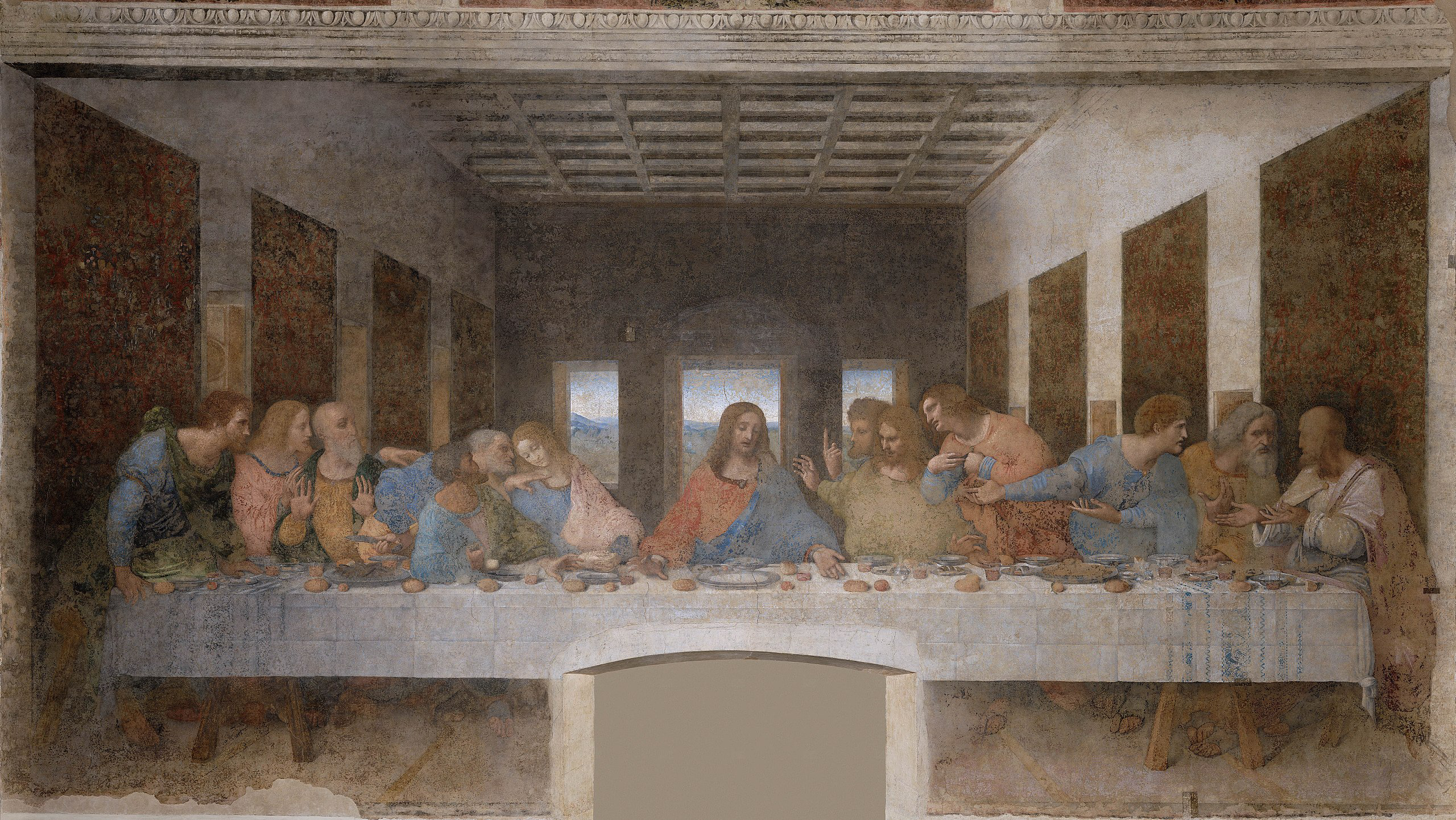 Leonardo da Vinci, Última cena [Last Supper]