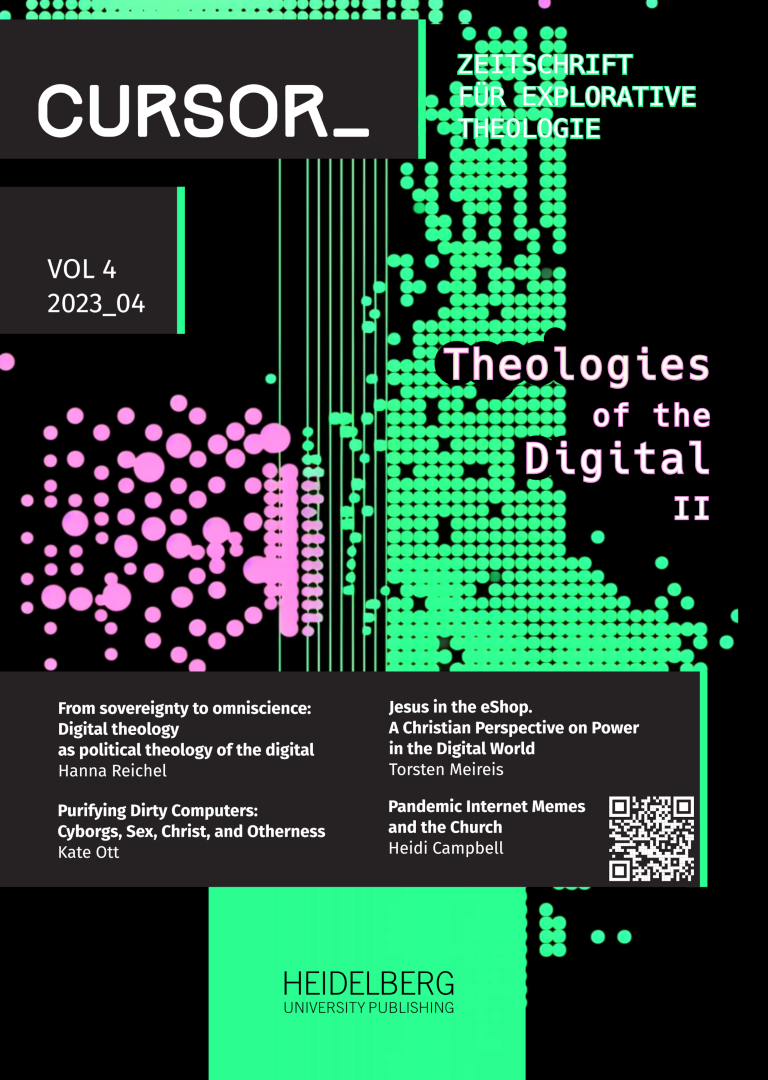 Cover von 'Nr. 4 (2023): Theologies of the Digital II'