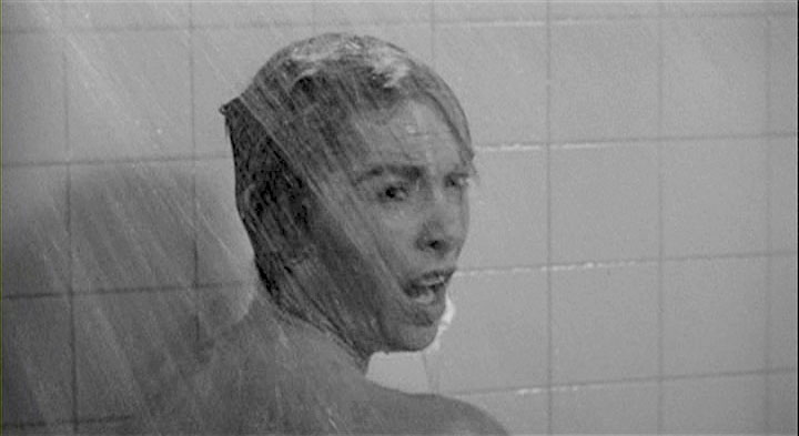shower scene from Psycho