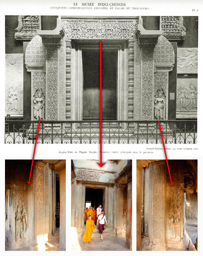 View of Krishna and the the Plaster Cast. Period Colonial Transcultural Wat Cambodian Studies Angkor French in Temple The the Translating of | of Journal